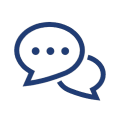 ● Technical support via chat tool Image icon