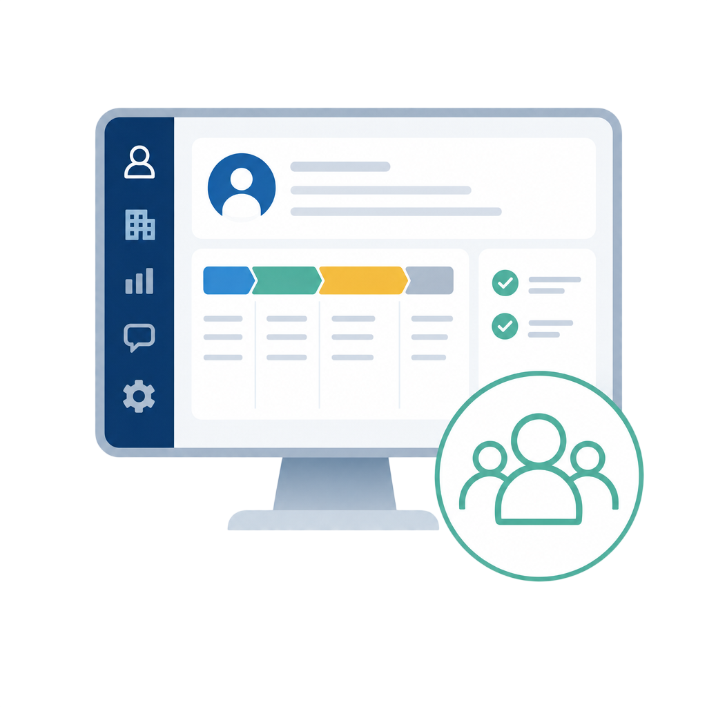 顧客管理システム開発(CRM) イメージ画像